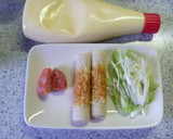 たらこ＊ちくわ＊長葱＊マヨ胡麻和え作り方1写真