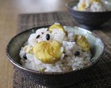味付けは塩麹で☆雑穀入り栗ごはん作り方5写真