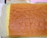 チーズとブルーベリーのロールケーキ作り方7写真