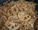 とれとれ食物繊維！押麦こってり味噌炒め作り方5写真