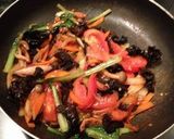 野菜とたまごの炒め物（トマト味）作り方4写真