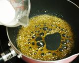 * クルミのキャラメルチーズケーキ♪作り方5写真