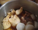 鶏だんごの巾着〜おでんの具に~作り方7写真