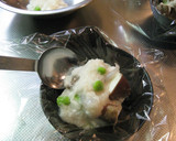 レンジで。大根と長いもの蒸しまんじゅう作り方3写真