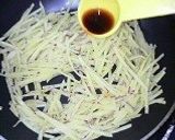 超シンプルなサツマイモのきんぴら作り方4写真
