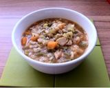 身体が喜ぶ♪鶏と大麦のたっぷり野菜スープ作り方5写真