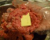 チーズ入りハンバーグ作り方3写真