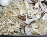 卵豆腐(市販品)のきのこあんかけ作り方1写真