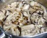 卵豆腐(市販品)のきのこあんかけ作り方3写真