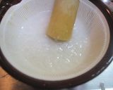 7か月離乳食中期♪7分粥・おかか入り♡作り方4写真