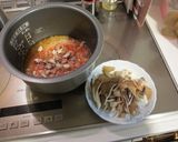 美味　季節の舞茸ご飯作り方2写真
