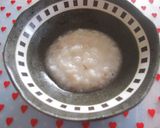 7か月離乳食中期♪7分粥・おかか入り♡作り方5写真