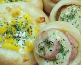 バター不使用＊とろ〜り明太マヨチーズパン作り方13写真