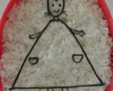 黒カニカマラインでお絵かきしましょ作り方6写真