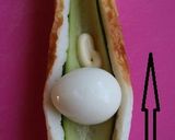 キュウリとうずら卵のちくわくるくる作り方2写真