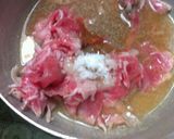 甘味噌さらり豚肉とコンニャクのどて煮風作り方5写真