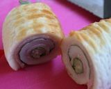 しそハム生姜のちくわくるくる作り方5写真