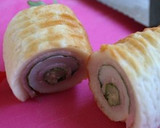 しそハム生姜のちくわくるくる作り方5写真