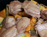 かぼちゃと鶏肉の煮物作り方4写真