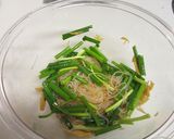 ゴマ香る♪はるさめとネギだけのサラダ作り方4写真