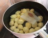 覚書。我が家の栗の甘露煮w作り方5写真