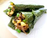 牛肉とごぼうとこんにゃくの炊き込みごはん作り方11写真