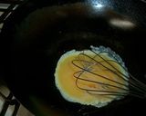 ほうれん草の彩あえ(いり卵を細かく)作り方3写真