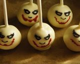 ハロウィン★ジョーカーのケーキポップ作り方8写真