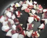 タコとブロッコリー♪ガーリック炒め作り方3写真