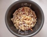 やさしい味のごぼう炊き込みご飯作り方4写真