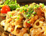 ■絶対旨い！豚肉と玉ねぎのマヨ生姜焼き■作り方6写真