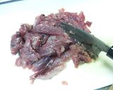 レンジで出来るよ♪ソーダ鰹の黒はんぺん作り方2写真