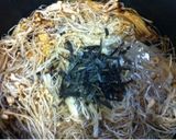 干しえのきのシャキシャキお味噌汁♡作り方2写真
