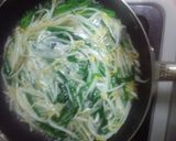 にらともやしのあんかけ玉子スープ☆作り方1写真