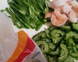 ピリ辛マロニーチャンプルー作り方1写真