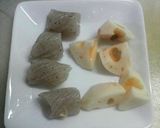 コンニャクとレンコンの味噌炒め作り方1写真