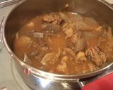 牛筋のトロトロ味噌煮込み♪作り方9写真