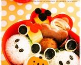 ＊キャラ弁＊ハロウィン★ミッキーおばけ作り方12写真