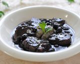 ほろっと崩れる豚ヒレと黒豆の★黒シチュー作り方7写真