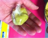 さつまいもと豆乳で茶巾絞り作り方7写真