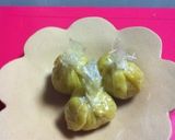 さつまいもと豆乳で茶巾絞り作り方8写真