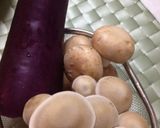 舌平目のムニエル、茸ソイクリームソース作り方2写真