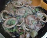 烏賊のカレーマヨ炒め作り方7写真