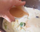 お野菜たっぷり！味噌風味な豆乳シチュー作り方9写真