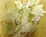 中華風海老とキャベツの炒め物作り方2写真