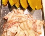 かぼちゃの肉巻き焼き作り方2写真