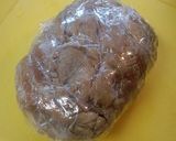 【キャラ弁】 肉巻きおにぎりdeミイラ作り方3写真