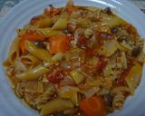 ショートパスタのトマト煮作り方9写真