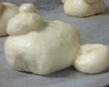 チョコのふわふわくまパン作り方8写真