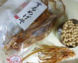 無加水鍋で・大豆とするめの足の煮物作り方2写真